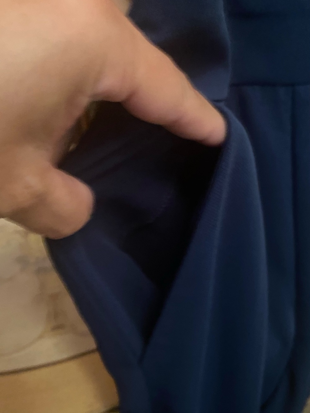 Guess by Marciano -NEW -Sleeveless Navy Jumpsuit featuring unique gold hardware - Picture 8 of 14